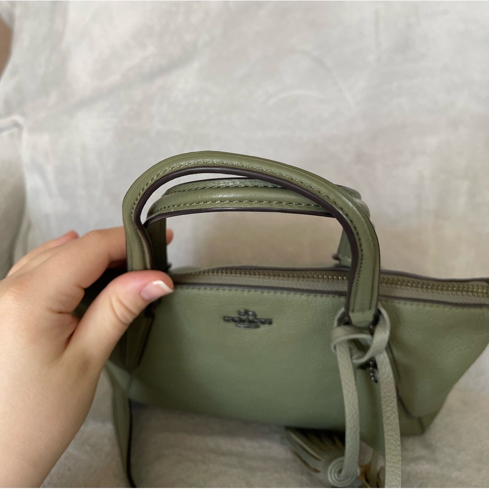 Green Coach crossbody bag - Picture 3 of 9